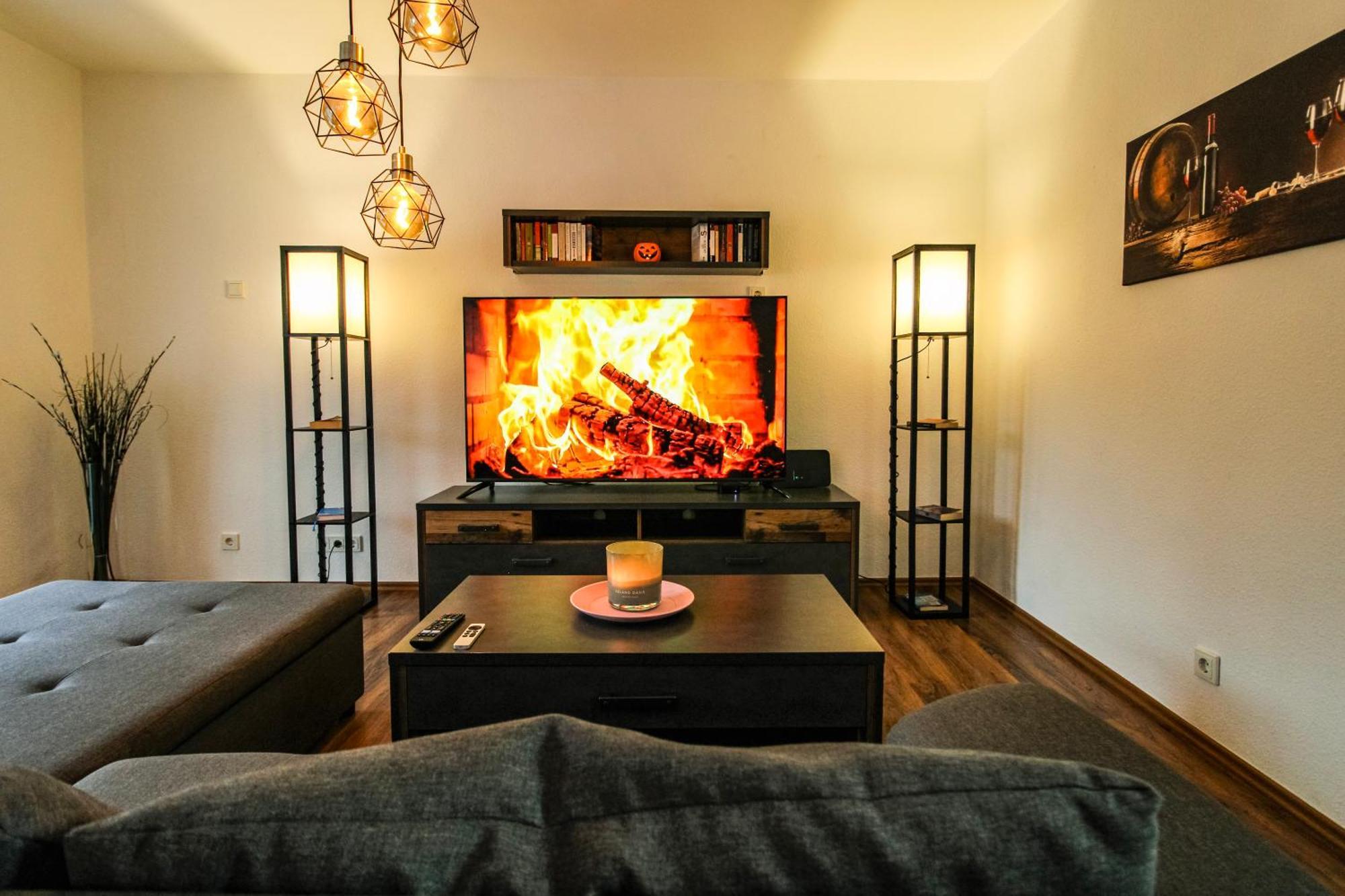 Moderne Fewo Sky Netflix Terrasse Burgblick Boxspringbett Waschtrockner Bullay Exteriér fotografie